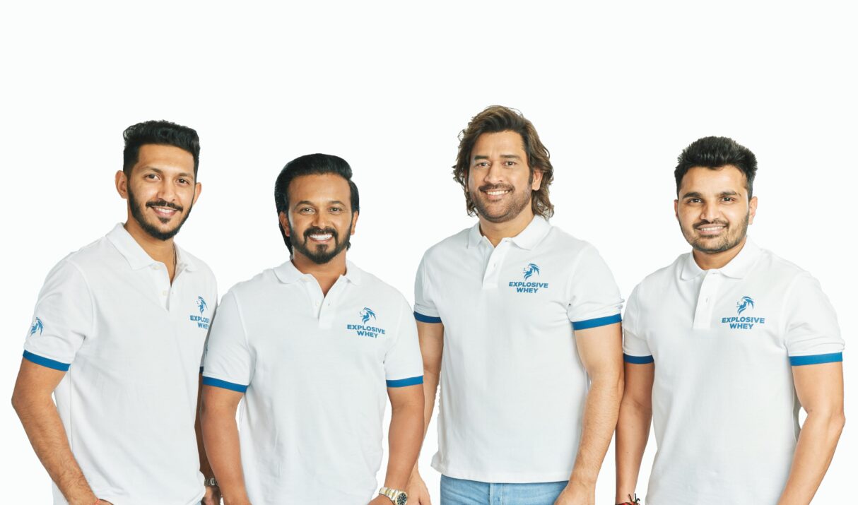 MS Dhoni joins hands with Explosive Whey: A Blend of Fitness and Nutrition.