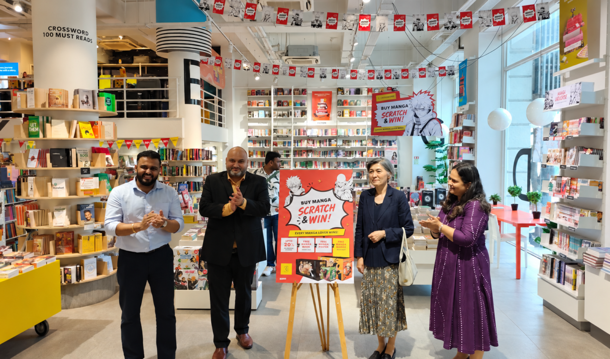 Crossword Launches ‘Manga Mania’ – India’s Largest Original Manga Collection Across 130+ Stores